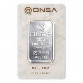 100 gr Altınbaş Onsa Külçe Gümüş 100 gr Altınbaş Onsa Külçe Gümüş